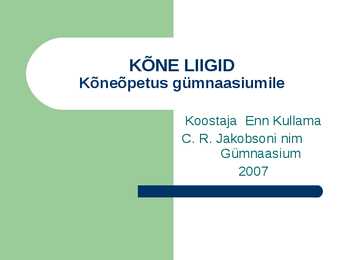 Kõne liigid