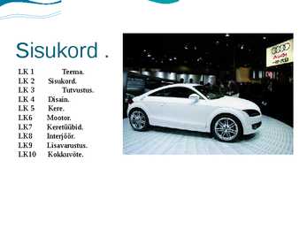 Minu lemmikauto Audi TT Coupé #2