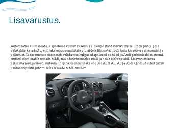 Minu lemmikauto Audi TT Coupé #9