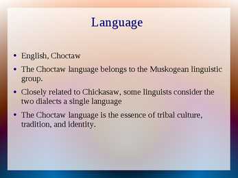 Choctaw #7