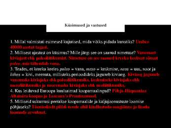 Neoliitiline kunst - kunstiajalugu #12