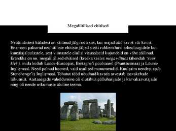 Neoliitiline kunst - kunstiajalugu #8