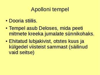 Kreeka templid #12