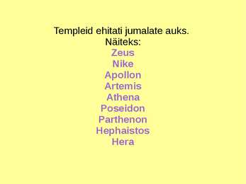 Kreeka templid #3