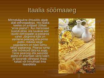 Itaalia köök #6