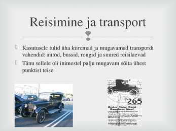 Muutused olmes 1920-1930 Eesti ja maailm #5