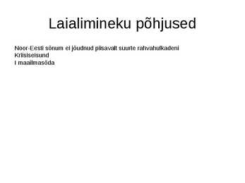 Noor-Eesti #9