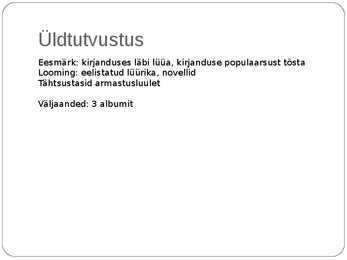 Siuru-rühmitusest #3
