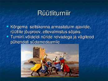 Rüütliturniirid #2