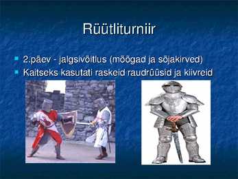 Rüütliturniirid #4