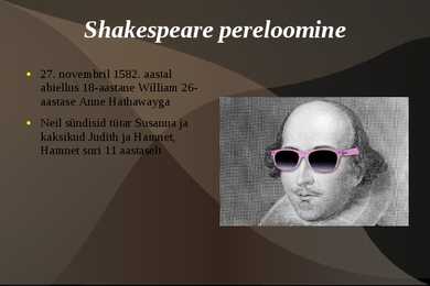 W-Shakespeare eluloo kokkuvõte #4