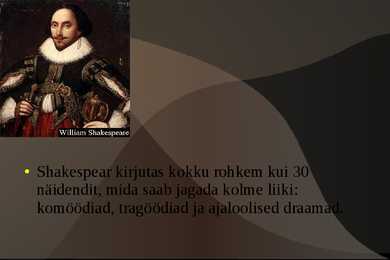 W-Shakespeare eluloo kokkuvõte #6