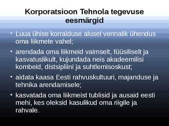 Korporatsioon Tehnola esitlus #5
