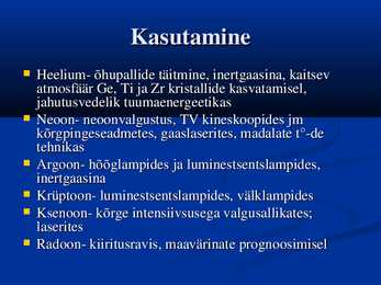 Väärisgaaside slideshow #4