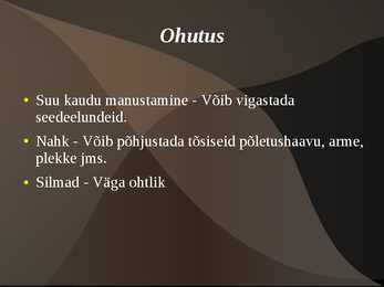 Lämmastikoksiid esitlus #6