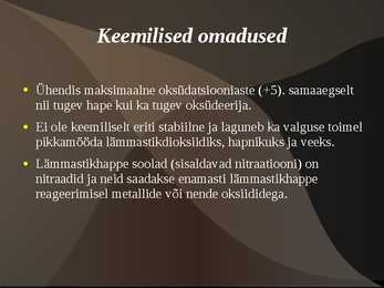 Lämmastikoksiid esitlus #7