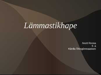 Lämmastikoksiid esitlus