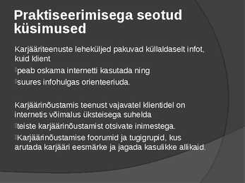 Online nõustamise eetika #5
