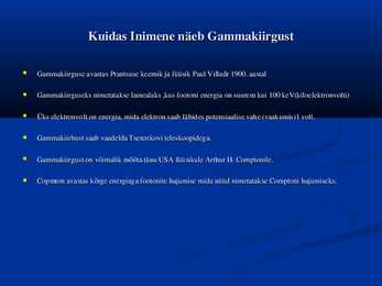 Kõige kalgim Kiirgus Kosmoses PPT #2