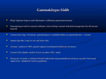 Kõige kalgim Kiirgus Kosmoses PPT #4
