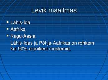 Esitlus islami kohta #5