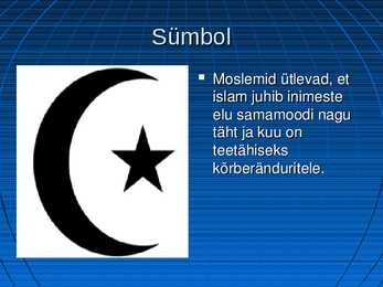 Esitlus islami kohta #10