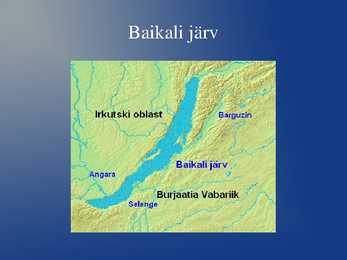 Baikali järv esitlus #5