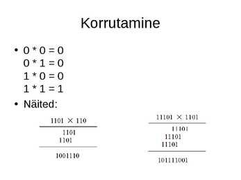 Kahendsüsteemi powerpoint esitlus #9
