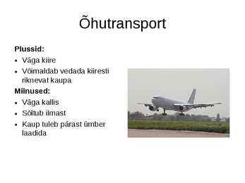 Veonduse powerpointi esitlus #10