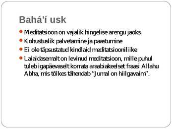 Meditatsiooni esitlus powerpointis #7