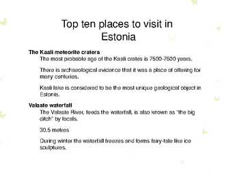 New Zealand vs Estonia - Places to visit #13