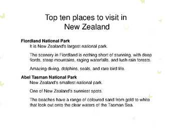 New Zealand vs Estonia - Places to visit #3