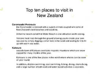 New Zealand vs Estonia - Places to visit #7