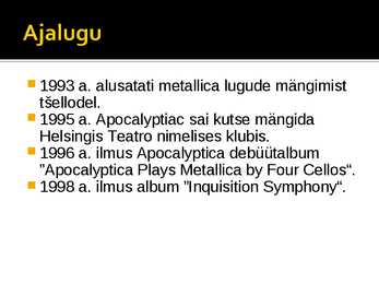 Apocalyptica #3