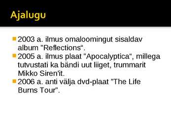 Apocalyptica #5