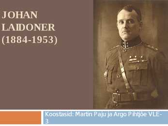 Johan Laidoner