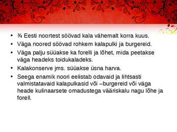 Kala meie toidulaual #11