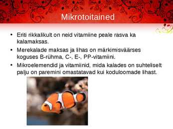 Kala meie toidulaual #8