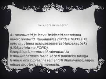 Tehnika võidukäik 1920-1930 POWERPOINT #5