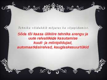 Tehnika võidukäik 1920-1930 POWERPOINT #7