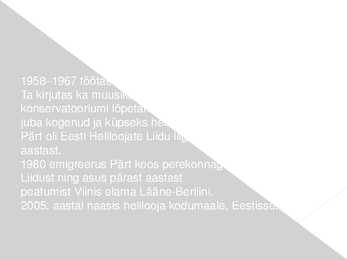 Arvo Pärt powerpoint #4