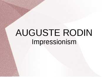 Kokkuvõte Auguste Rodin st