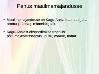 Kagu-Aasia regioon #9