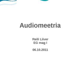 Audiomeetria