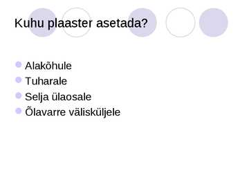 Powerpoint - rasestumisvastased plaastrid #9