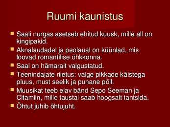 Vastuvõtu planeerimine #7