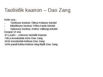 Taoism #6