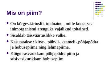 Piimatooted #2