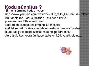 Sünnitus #19
