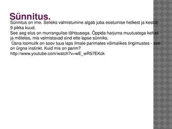 Sünnitus #4